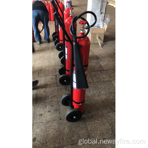 Wheeled Co2 Fire Extinguisher 25Kg Wheeled carbon dioxide fire extinguisher Supplier